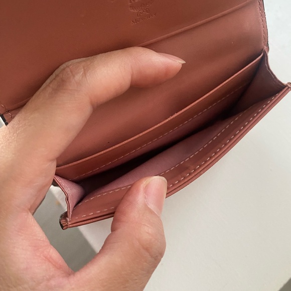 MCM flap card holder wallet - Picture 3 of 4
